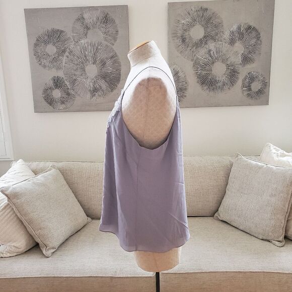 WAYF | Posie Lace Up Cami in Purple - [size XXL] - Picture 5 of 11